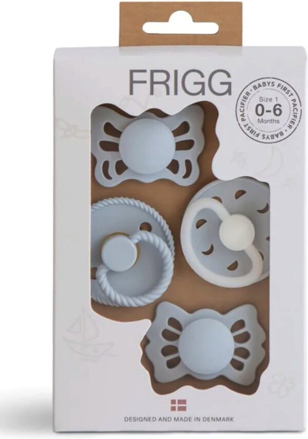 Frigg - Speentjes - Powder - Blue - Moonlight - Sailing - 4 stuks