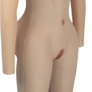 Full body - Lang - Cup D - Siliconen Huid - 100% Siliconen - Bodysuit lang - Crossdresser - Transgender - Mastectomie - Wearable body - Kunstmatige Nep Borst - Body4Everybody