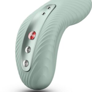 Fun Factory- Laya III Sage Green - Oplegvibrator - vibrator voor vrouwen - Met ribbels & oplaadbaar