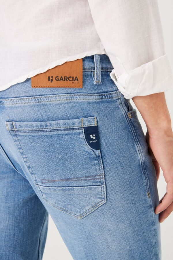 GARCIA Savio Heren Slim Fit Jeans Blauw - Maat W31 X L34