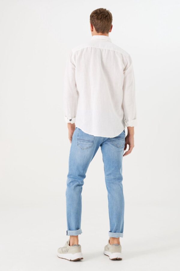 GARCIA Savio Heren Slim Fit Jeans Blauw - Maat W38 X L32