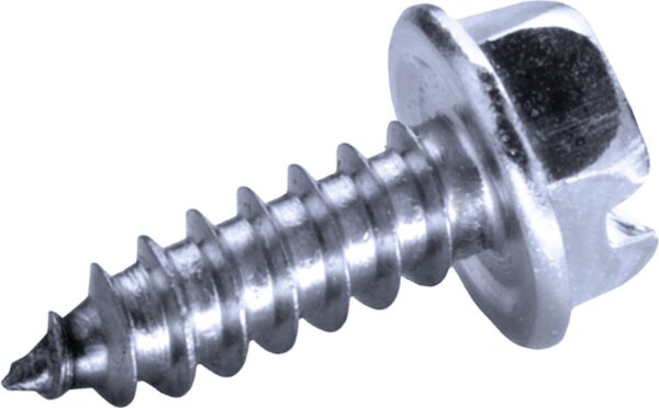 GOEBEL® - 1000 x Zeskantkop plaatschroeven (Ø x L) 4,2 x 13 mm Staal Verzinkt met Zonder Ring DIN7976 / ISO1479 met aangeperste ring met sleuf - Schroeven - 2015142133