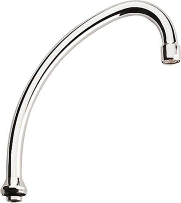 GROHE Hu-Uitloop - 185 mm - Met mousseur