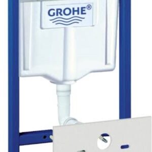 GROHE Rapid SL 4-in-1 Inbouwreservoir - Voor hangend toilet - Incl. bedieningsplaat en geluiddemping