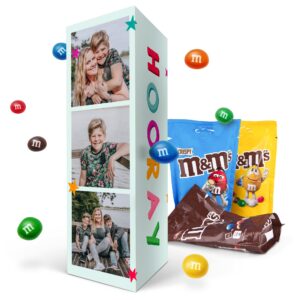 Gepersonaliseerd cadeaupakket met M&M's chocolade