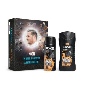 Gepersonaliseerde Axe geschenkset - Bodywash & deodorant - L&C