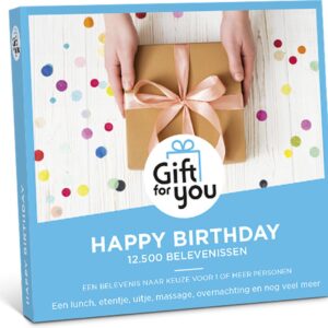 GiftForYou Cadeaubon - Happy Birthday