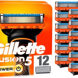 Gillette Fusion5 Power - Navulmesjes - Voor Mannen - 12 Navulmesjes