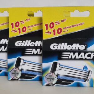 Gillette Mach3 3x4st