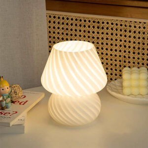 Glazen LED Design Tafellamp