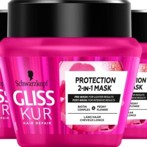 Gliss Kur Supreme Length Haarmasker pot 6x 300 ml - Grootverpakking