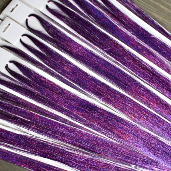 Glittertinsels - Purple - Haaraccessoires - Glitter