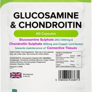Glucosamine & Chondroïtine (60 capsules)