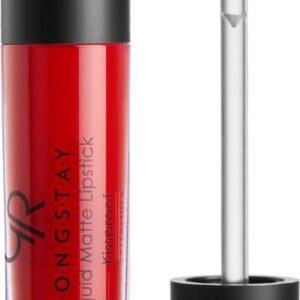 Golden Rose - Longstay Liquid Matte Lipstick 18 - Dark Red - Kissproof