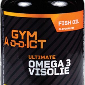 GymAddict - Fishoil - Omega 3 - Visolie - Tabletten - Soft Gel - Voedingssupplement - Essentiele vetzuren - Gezondheid - Eerlijke Vangst - Voedingstabletten