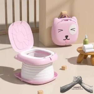 HANDT - Baby Collection - Portable Potty Pink - Plaspotje kind - WC potje peuter - Baby Potty