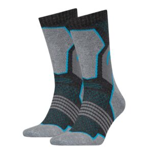 HEAD Hiking Crew sokken 2-pack Unisex Grey/blue-35-38