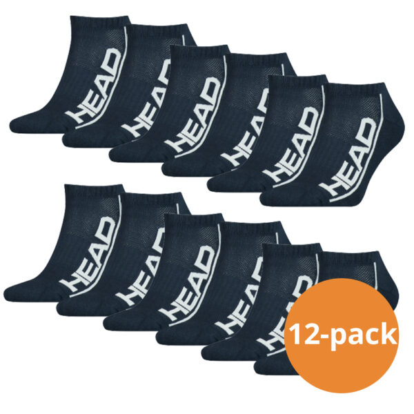 HEAD Sneakersokken Performance 12-pack Navy-39/42