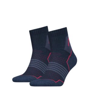 HEAD Sokken Hiking Quarter sokken 2-pack Unisex Pink/Blue-35/38