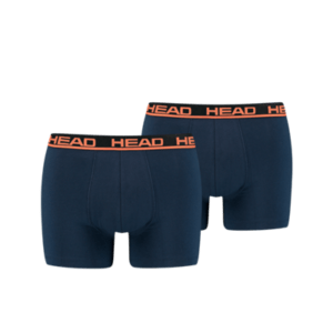 HEAD boxershort basic 2-pack blue / orange