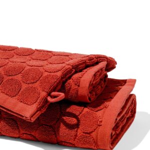 HEMA Handdoeken - Zware Kwaliteit - Gestipt Terra (terra)