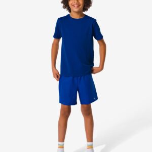 HEMA Kinder Korte Sportbroek Felblauw (felblauw)