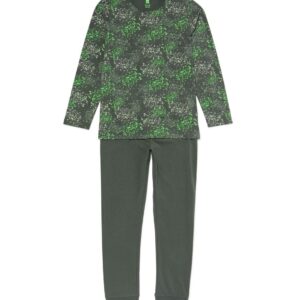 HEMA Kinder Pyjama Splash Groen (groen)