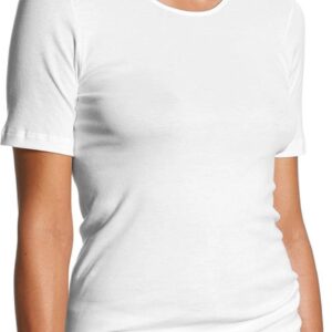 HL-tricot dames T-shirt korte mouw Timeless - XXL - Wit