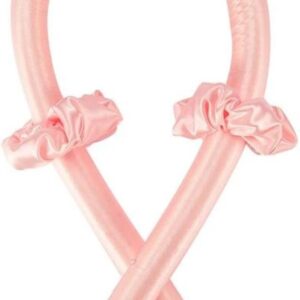 Haarkruller Roze 1 Stuk | Heatless Curling Ribbon | Satijn/Rubber | Fashion Favorite