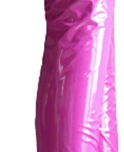 Halve kousen roze L/XL Sexy Kniekousen van Datex (Mix latex en stof ) Super Glans Fetish kleding bdsm Dames lingerie sokken