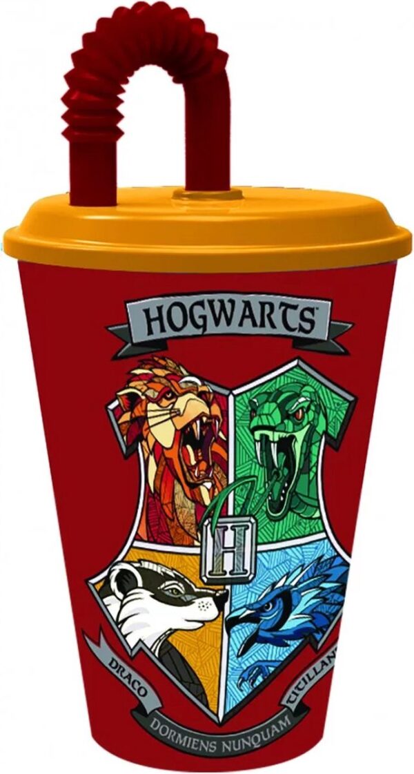 Harry Potter Drinkbeker met Rietje - 430 ml. - Bioscoop beker