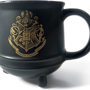 Harry Potter - Hogwarts Crest - Toverketel - Mok - Zwart - 511ml