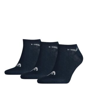 Head 3-pack Unisex Sneaker Sock Navy-43-46