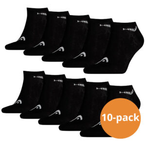 Head Sneaker sokken 10-pack Zwart-35/38