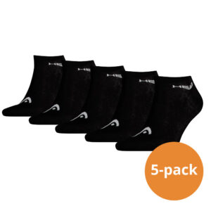 Head Sneaker sokken 5-pack Zwart-35/38