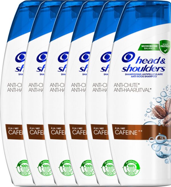 Head & Shoulders Anti-Haaruitval - Anti-roos shampoo - Tot 100% Roosvrij - Voordeelverpakking 6 x 285ml