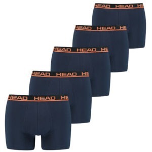 Head boxershorts Orange/Peacoat 5-Pack-L