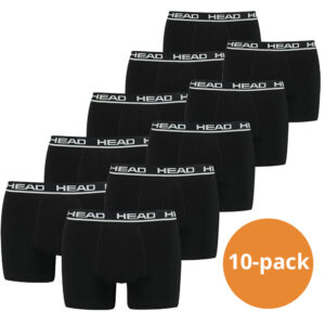 Head boxershorts black 10-Pack-S