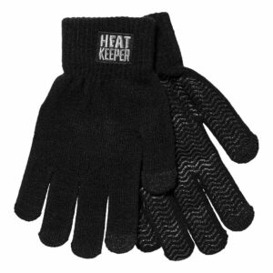 Heatkeeper Kinder Thermo Handschoenen Zwart-5-8 jaar