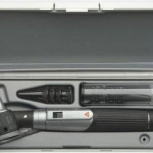Heine mini 3000 Fiber Optic diagnostische otoscoop set in hardcase koffer