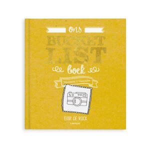 Het Bucketlist boek voor vaders met namen en foto's (Softcover)