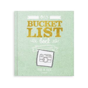 Het Bucketlist boek voor vrienden met namen en foto's (Softcover)