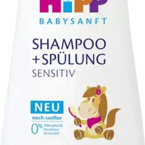 HiPP Babysanft Shampoo + Spülung Sensitiv | Shampoo + Spoeling 200ml