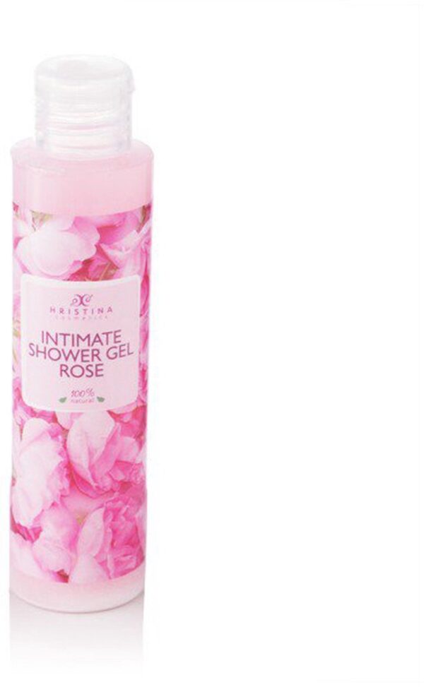 Hristina intimate shower gel rose - 100% NATURAL