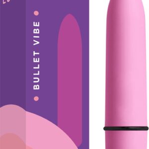 IVY LUX Mini Vibe Clitoris Stimulator Bullet Vibrator 9 cm - Mini Vibrator met 10 Standen Waterproof Roze