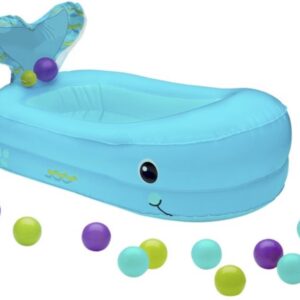 Infantino - Opblaasbaar Baby Zwembad Walvis - Babybadjes & accessoires