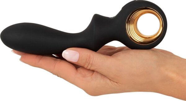 Inflatable G-Spot Vibrator Black