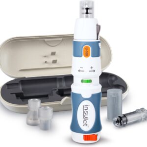 InsuJet Injector V5 Startpakket - Naaldloze Insulinespuit met Accessoires - Herbruikbare Insulinepen - Vrijwel Pijnloos - Hulpmiddel voor Diabetes