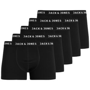 Jack & Jones Boxershorts JACHUEY Trunks 5-pack Zwart-L