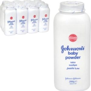 Johnson's Baby Talkpoeder - Voordeelverpakking 12 x 200 gram